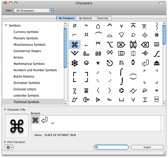 Mac Shortcuts For Alt Text Icons